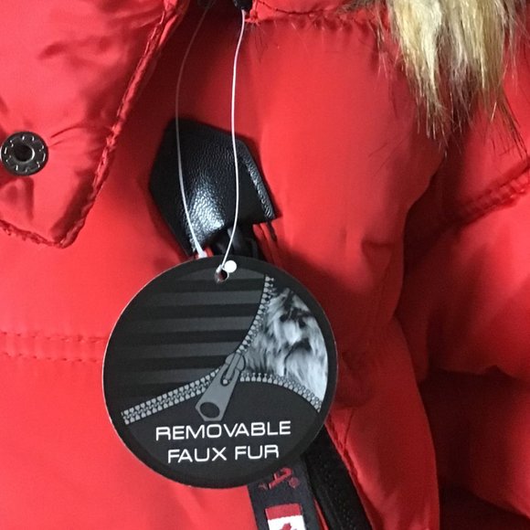 Canada Weather Gear Red Sherpa-Lined Hooded Parka - Picture 12 of 15